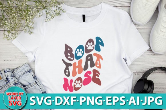 Boop That Nose Retro SVG Design Review