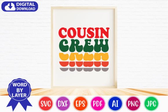 Cousin Crew Retro Svg Deisgn: A Designer's Real-World Embroidery Review