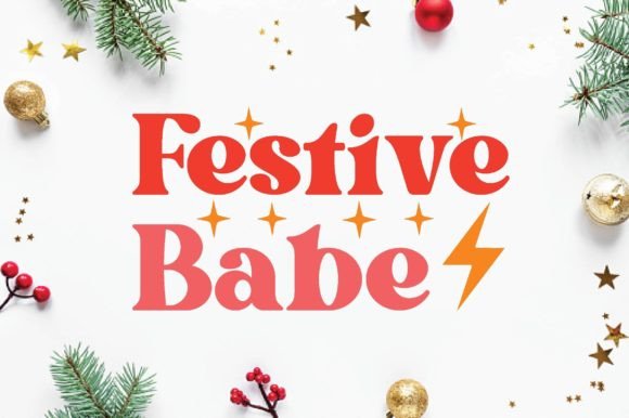 Festive Babe-Christmas Retro Svg Review
