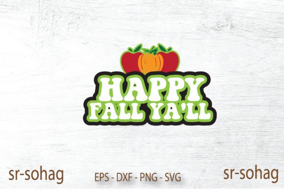 Happy Fall Ya ll RETRO SVG Review