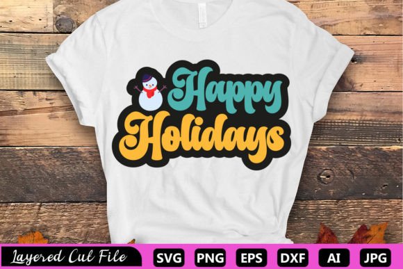 Happy Holidays RETRO SVG: A Designer's Stitch-Test Review