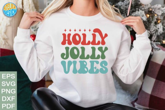 Holly Jolly Vibes Retro Svg Tshirt Review