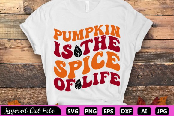Pumpkin is the Spice of Life RETRO SVG Review