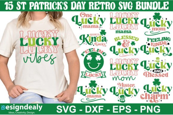 St Patrick s Day Retro SVG Bundle Review